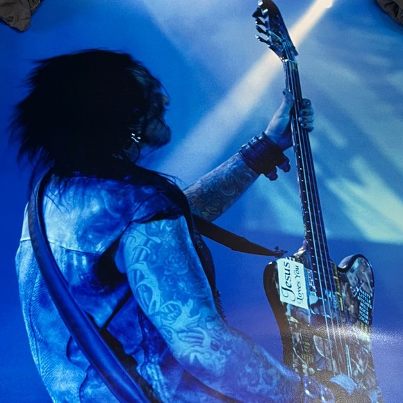 MINT/NM Motley Crue's Nikki Sixx Poster 24" x 30" - Picture 3 of 3